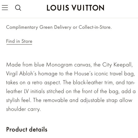 Louis Vuitton limited edition M46339 City Keepall NWT - Picture 5 of 10